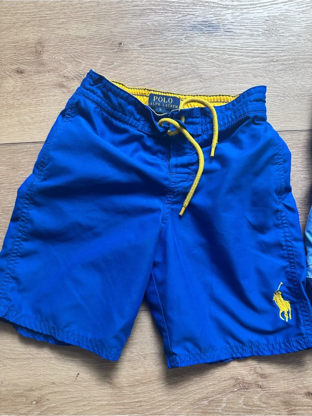 Polo by Ralph Lauren Kids 3-Pack Swim Shorts - Blue, Navy, Red